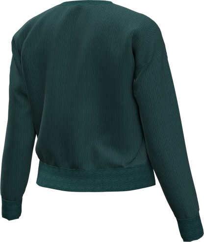 EMBER CORD CREW NECK WOMAN FLEECE