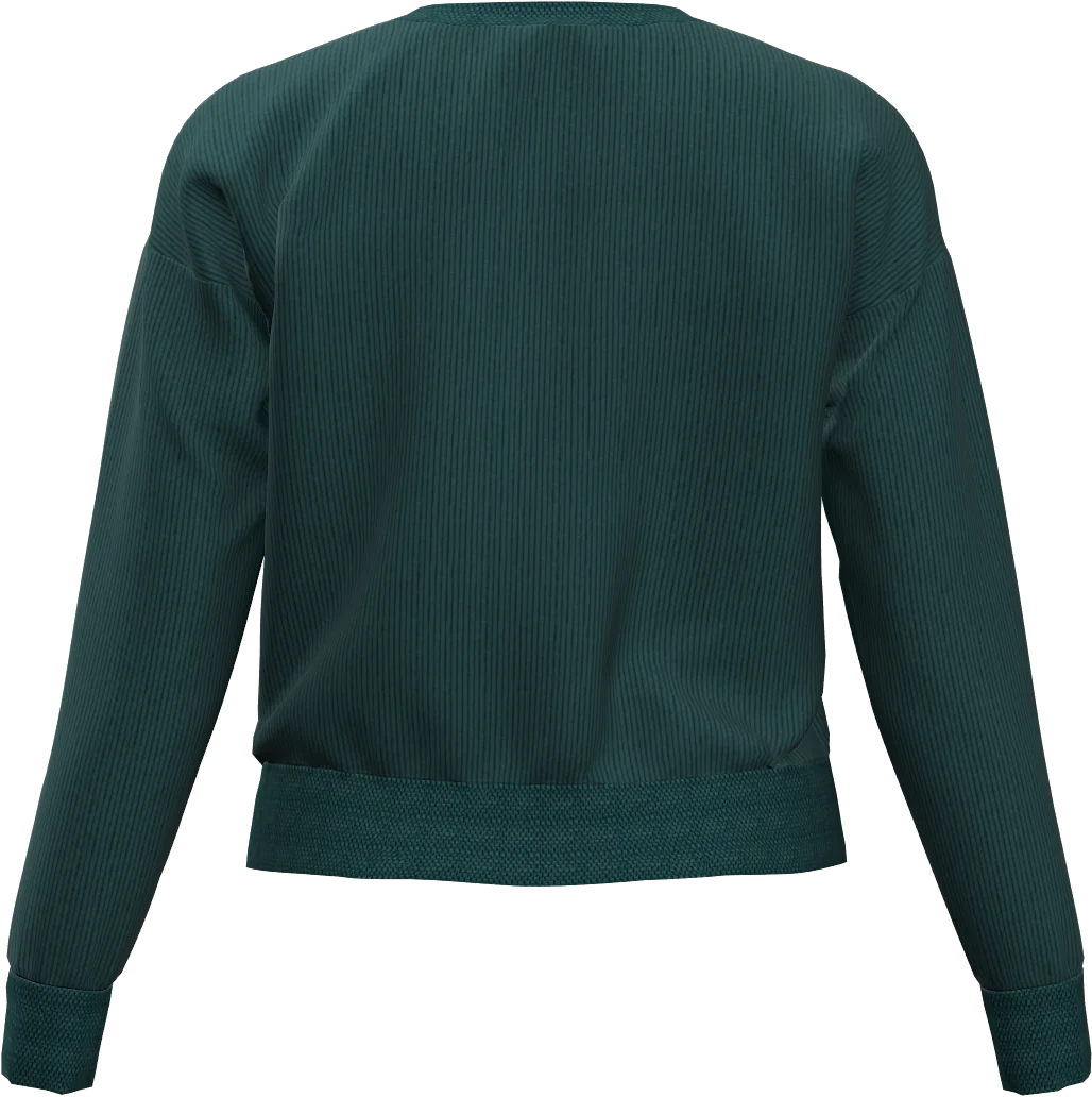 EMBER CORD CREW NECK WOMAN FLEECE