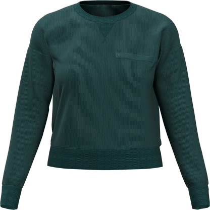 EMBER CORD CREW NECK WOMAN FLEECE