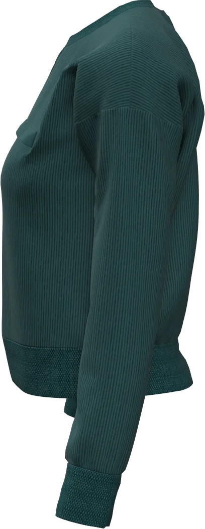 EMBER CORD CREW NECK WOMAN FLEECE