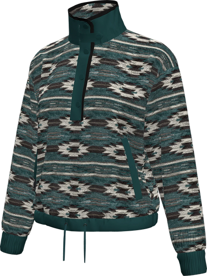 MIKA MOCK NECK WOMAN FLEECE