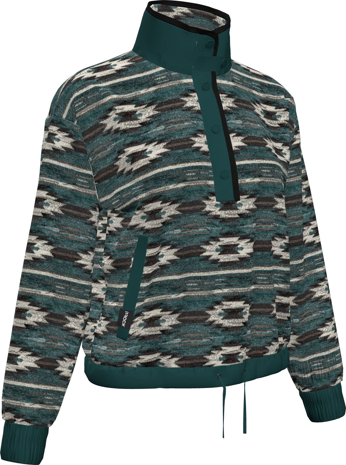 MIKA MOCK NECK WOMAN FLEECE