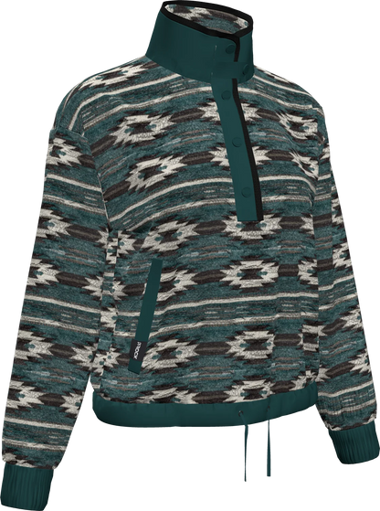 MIKA MOCK NECK WOMAN FLEECE