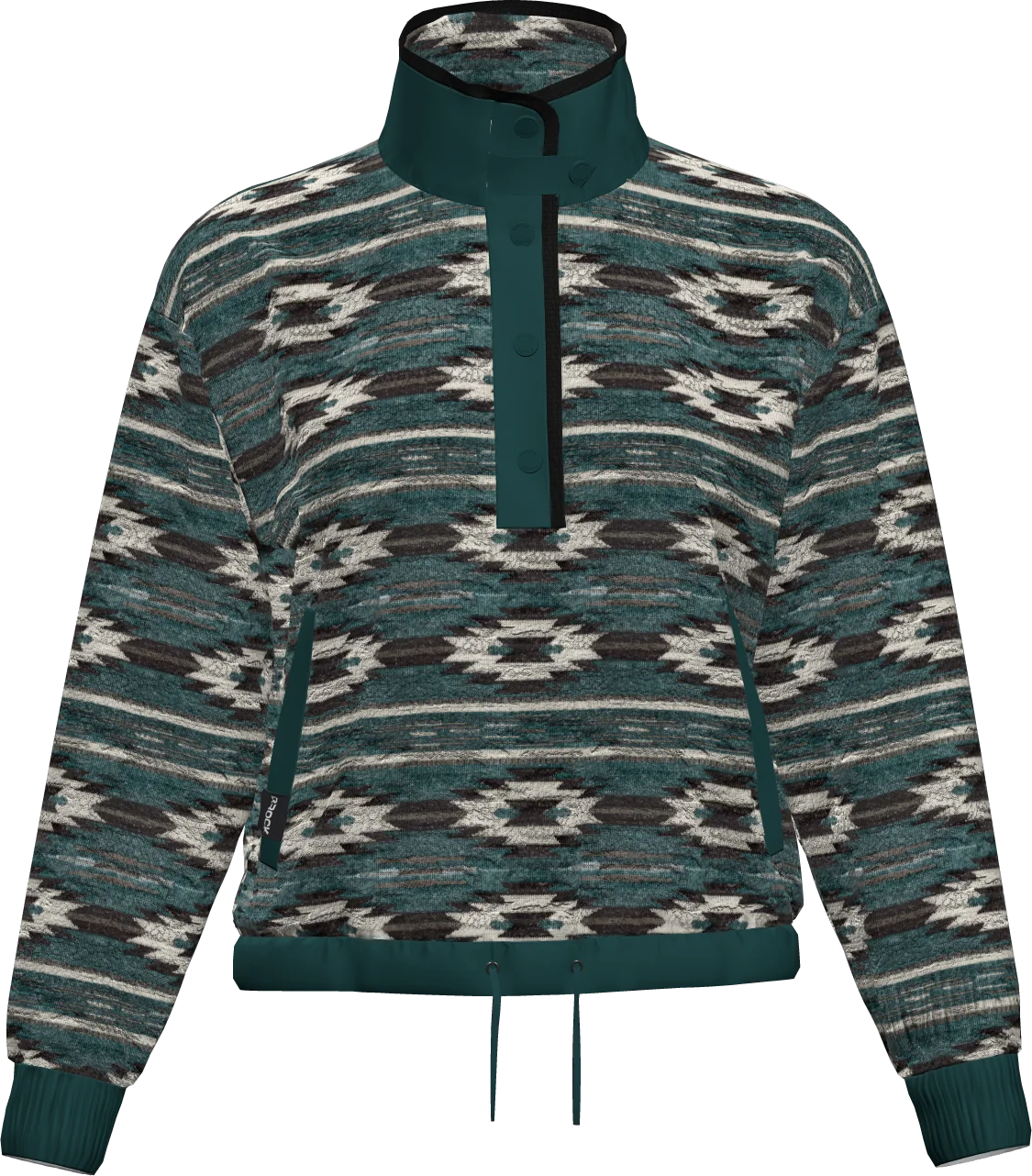 MIKA MOCK NECK WOMAN FLEECE