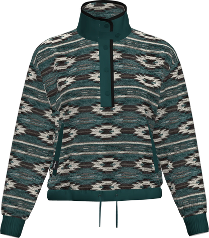 MIKA MOCK NECK WOMAN FLEECE