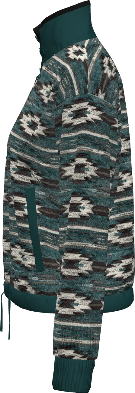 MIKA MOCK NECK WOMAN FLEECE