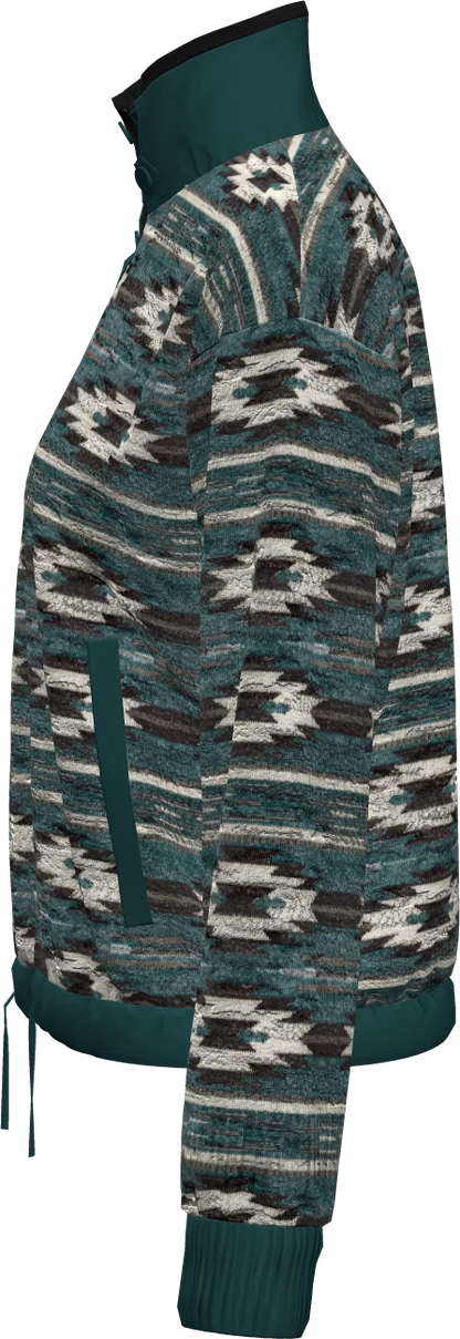 MIKA MOCK NECK WOMAN FLEECE