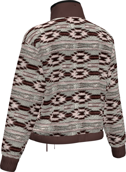 MIKA MOCK NECK WOMAN FLEECE