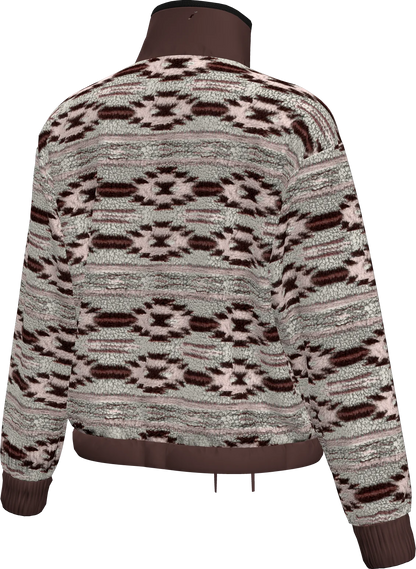 MIKA MOCK NECK WOMAN FLEECE