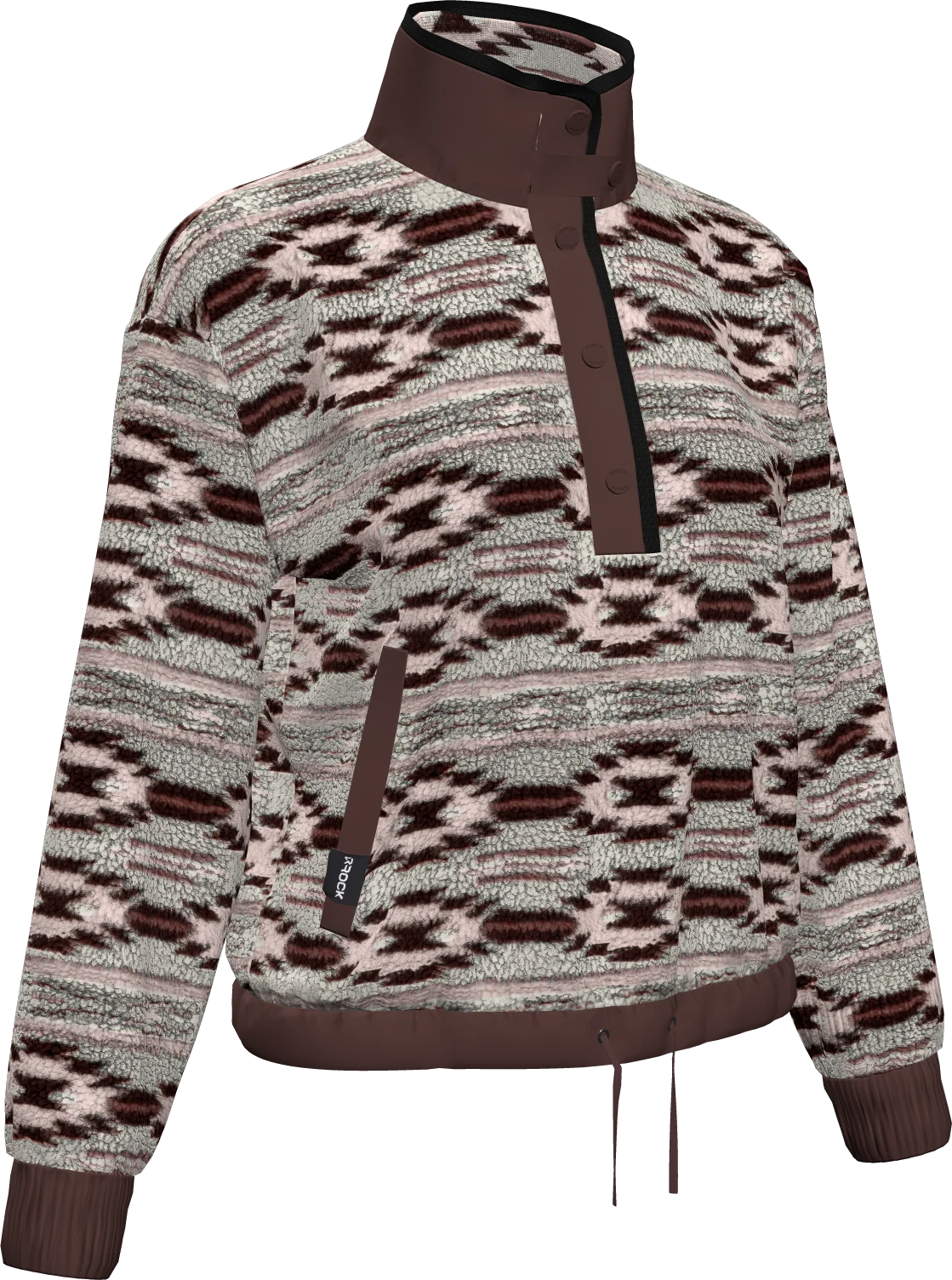 MIKA MOCK NECK WOMAN FLEECE