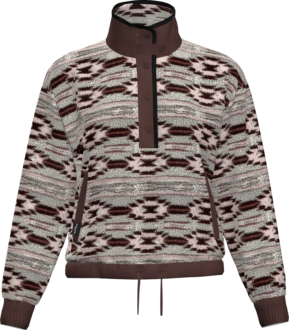 MIKA MOCK NECK WOMAN FLEECE