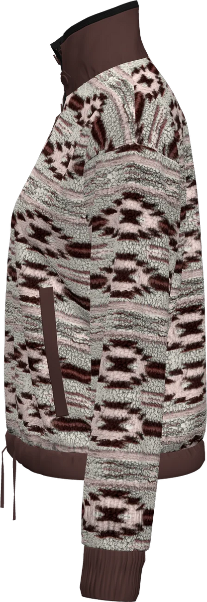 MIKA MOCK NECK WOMAN FLEECE