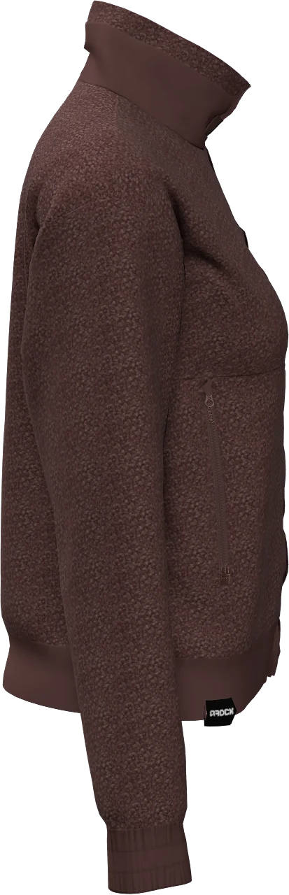 FLINT MOCK NECK WOMAN FLEECE