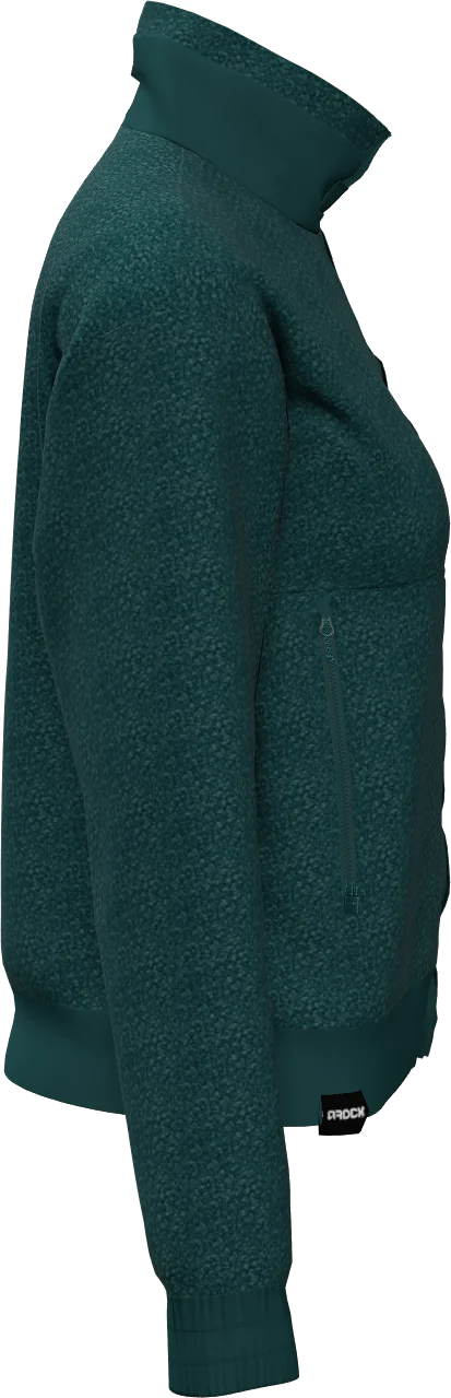 FLINT MOCK NECK WOMAN FLEECE