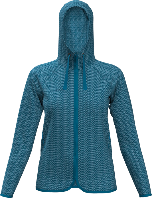 HOLLOW HOODIE WOMAN FLEECE