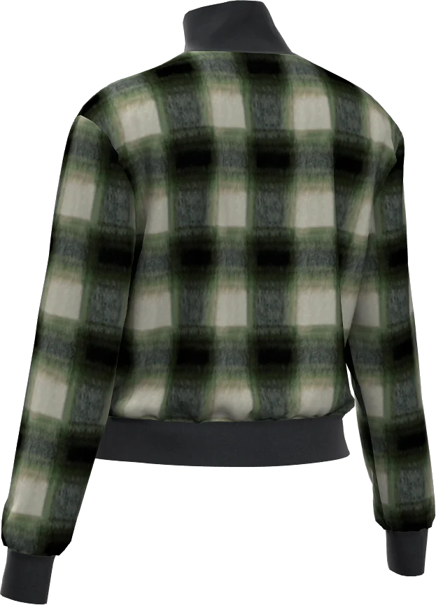 BLOOM MOCK NECK WOMAN FLEECE