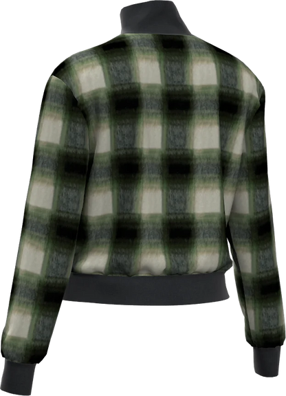 BLOOM MOCK NECK WOMAN FLEECE