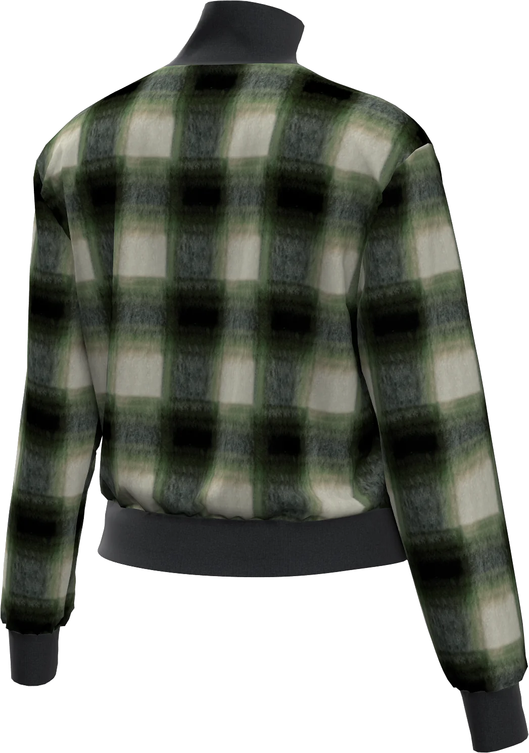 BLOOM MOCK NECK WOMAN FLEECE