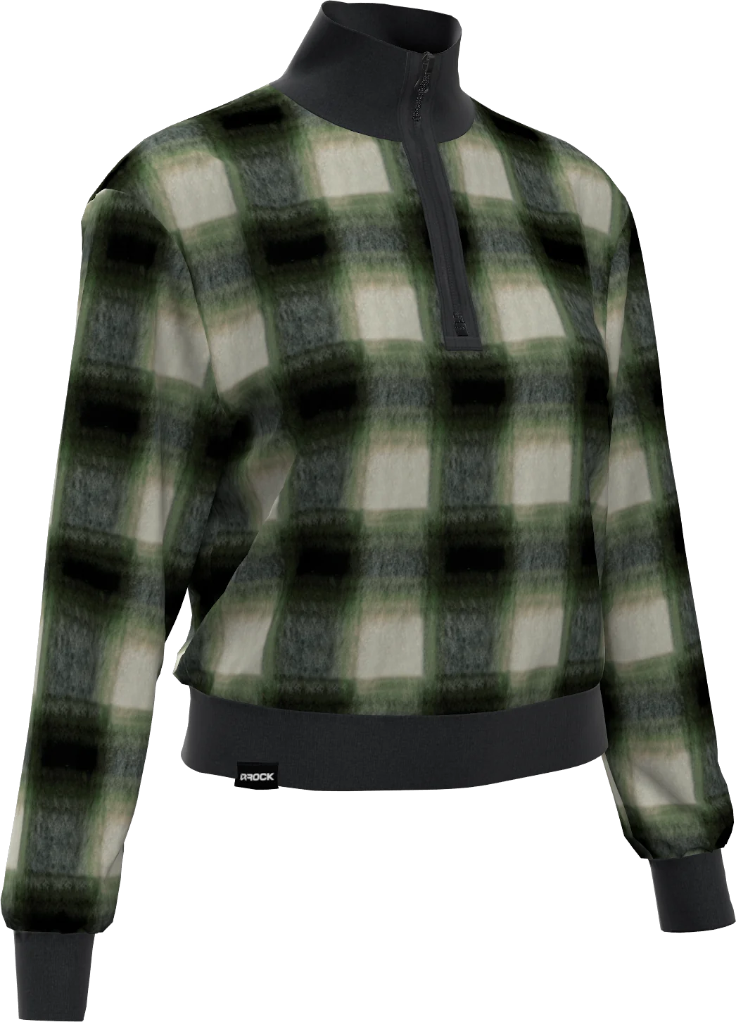 BLOOM MOCK NECK WOMAN FLEECE