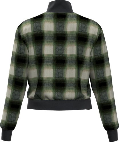 BLOOM MOCK NECK WOMAN FLEECE