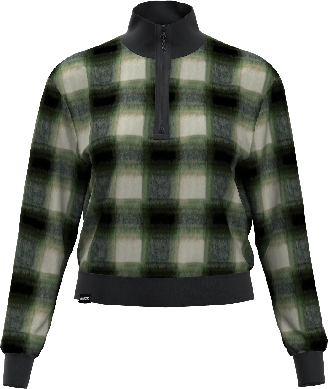 BLOOM MOCK NECK WOMAN FLEECE