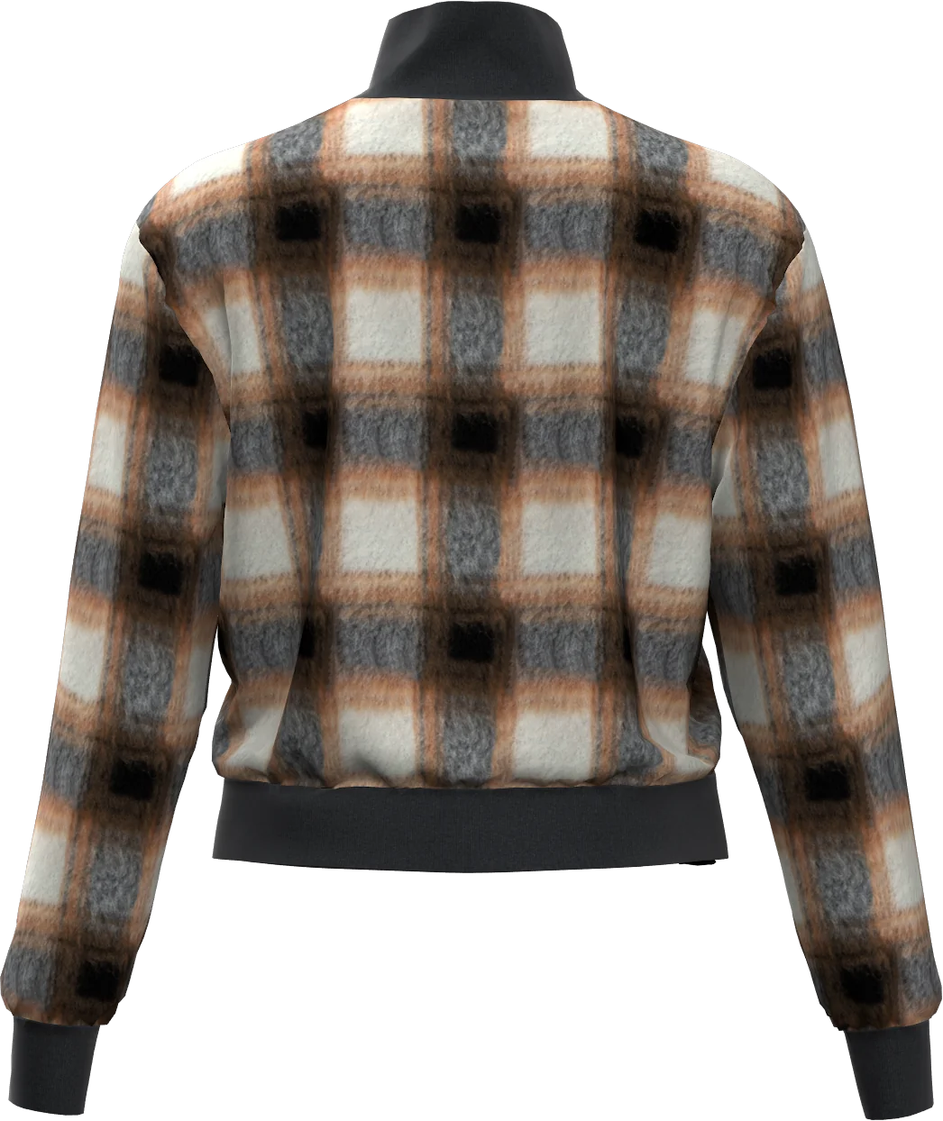 BLOOM MOCK NECK WOMAN FLEECE