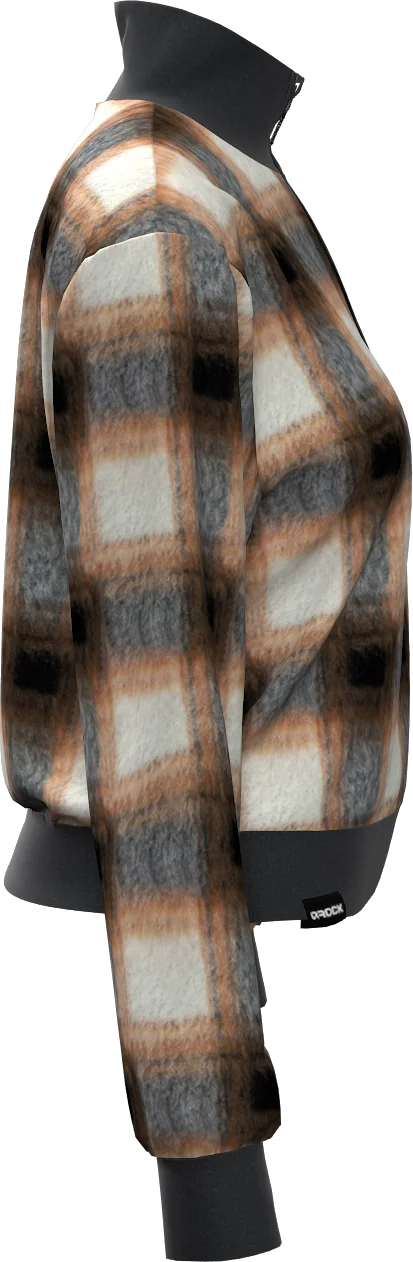 BLOOM MOCK NECK WOMAN FLEECE