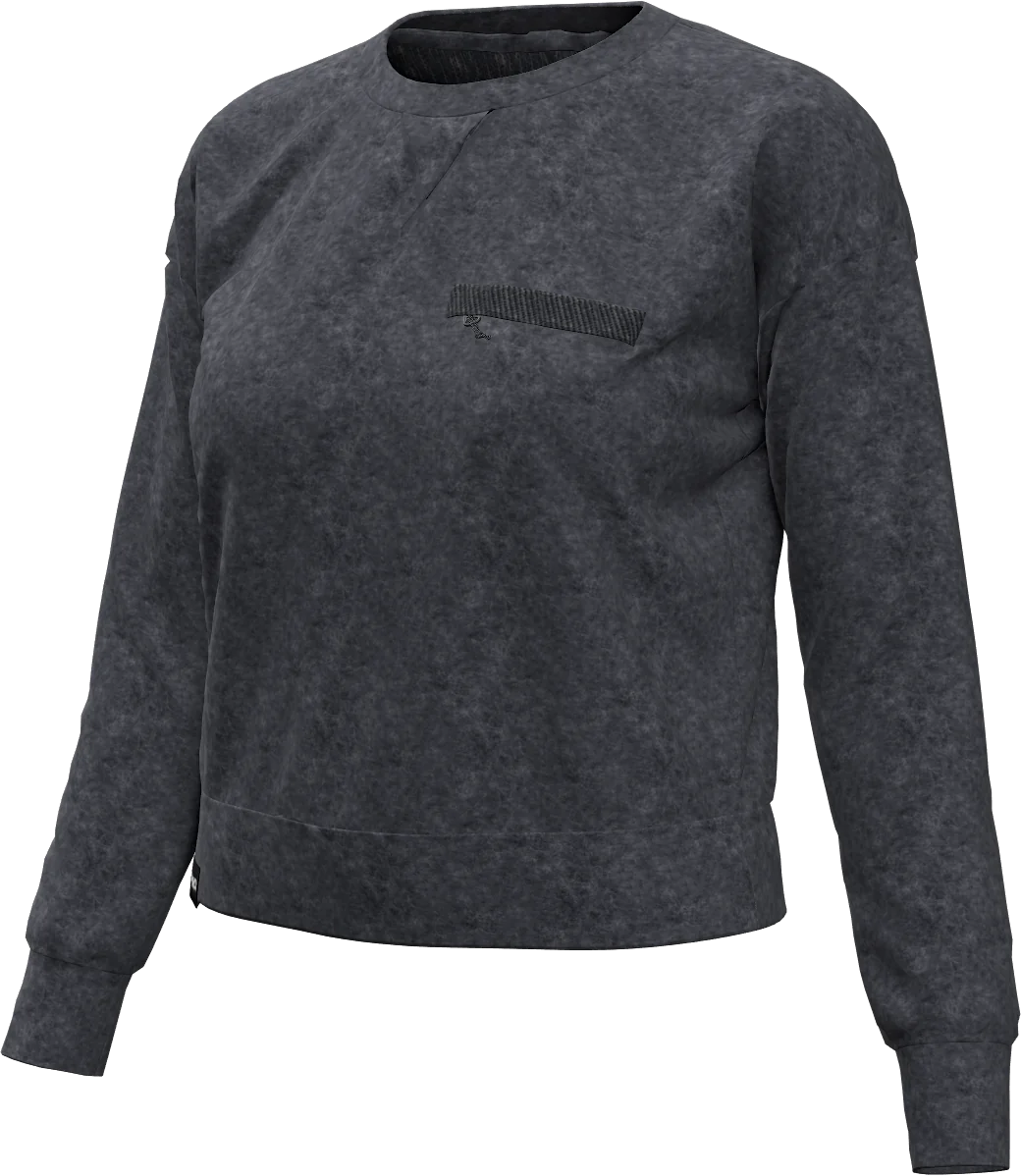 EMBER WOOL CREW NECK WOMAN FLEECE