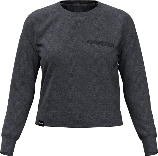 EMBER WOOL CREW NECK WOMAN FLEECE