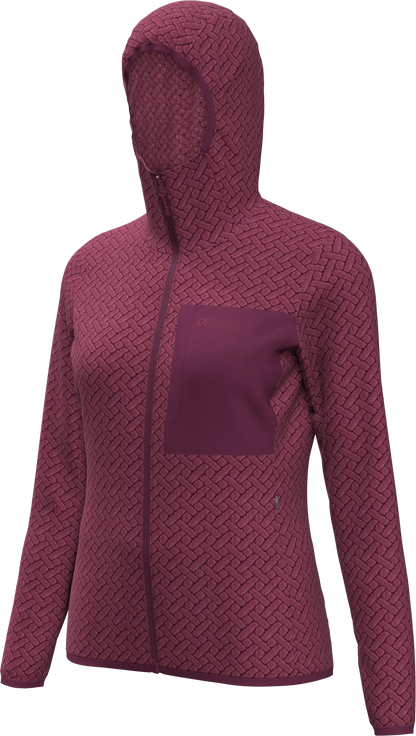 NIGHT CREST HOODIE WOMAN FLEECE