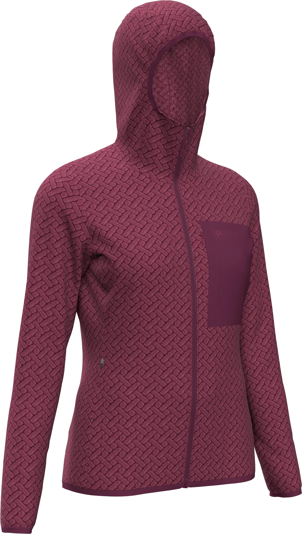 NIGHT CREST HOODIE WOMAN FLEECE