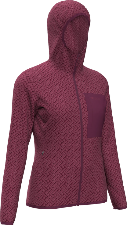 NIGHT CREST HOODIE WOMAN FLEECE