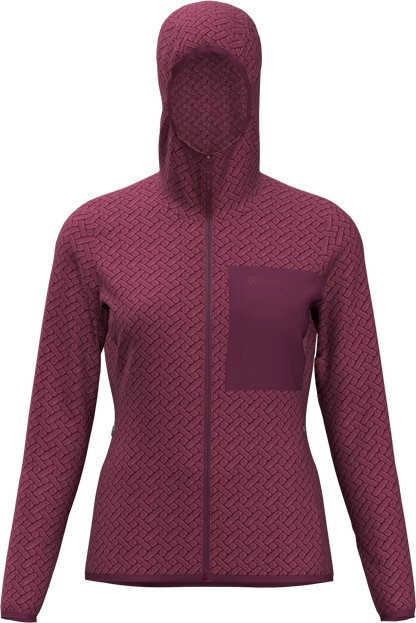 NIGHT CREST HOODIE WOMAN FLEECE