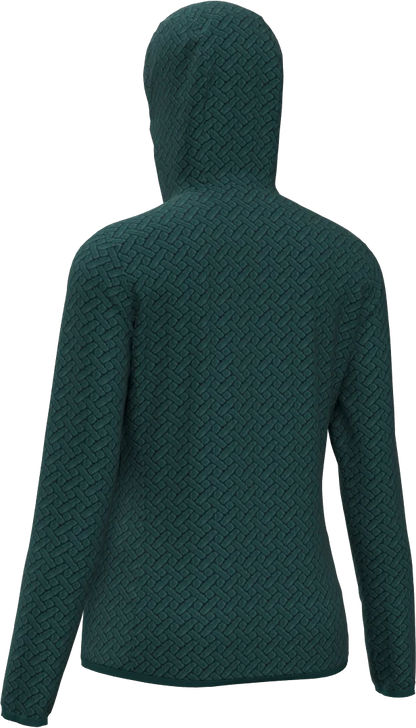 NIGHT CREST HOODIE WOMAN FLEECE