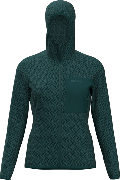 NIGHT CREST HOODIE WOMAN FLEECE