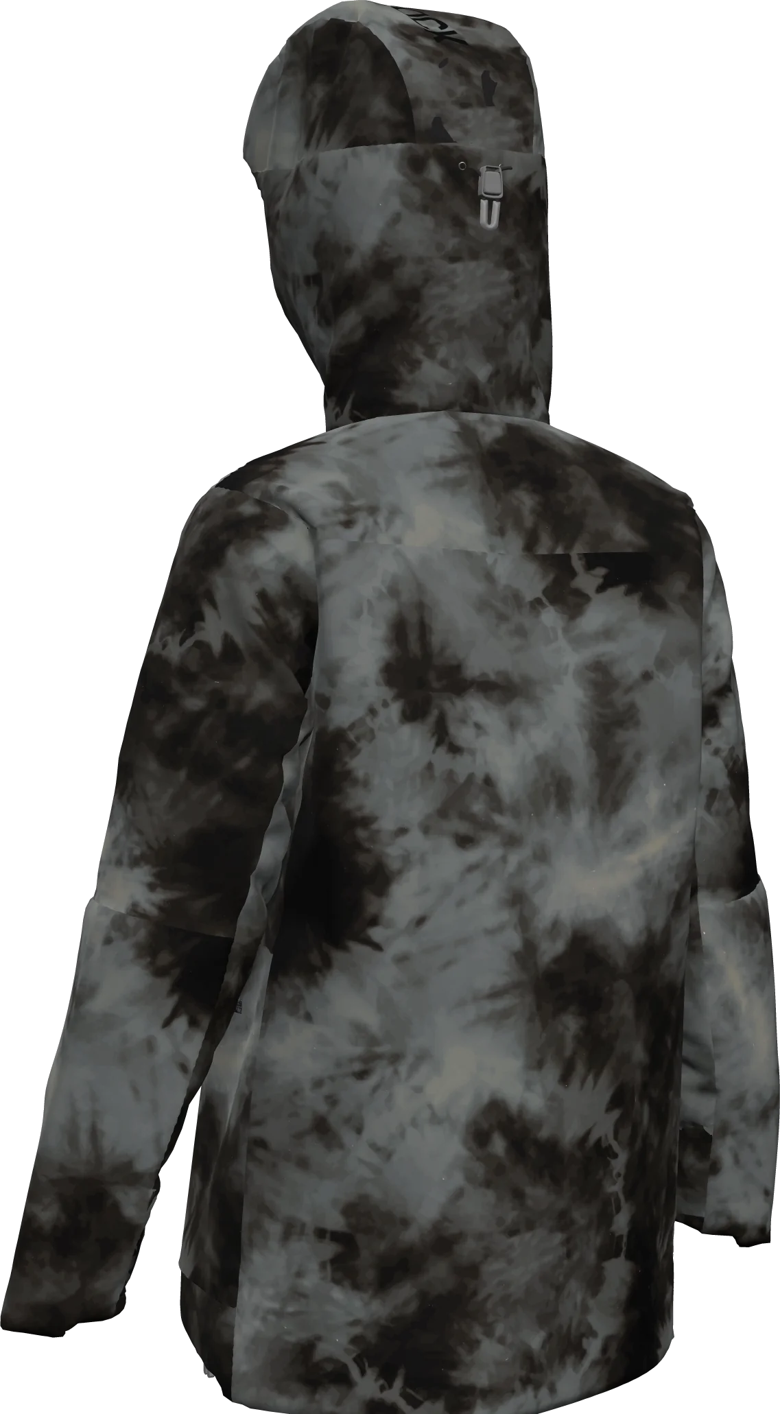 SILVERSTAR TIE DYE PADDED WOMAN JACKET