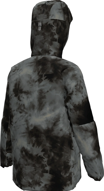 SILVERSTAR TIE DYE PADDED WOMAN JACKET