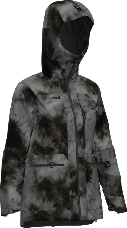 SILVERSTAR TIE DYE PADDED WOMAN JACKET