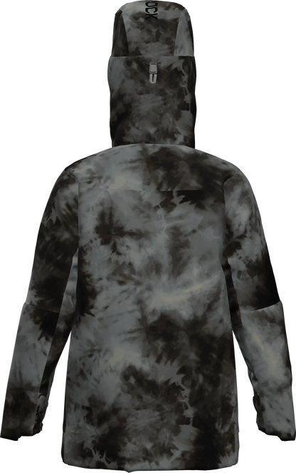 SILVERSTAR TIE DYE PADDED WOMAN JACKET