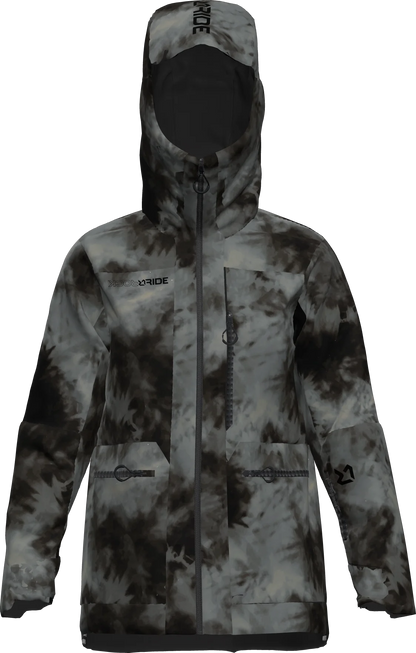 SILVERSTAR TIE DYE PADDED WOMAN JACKET