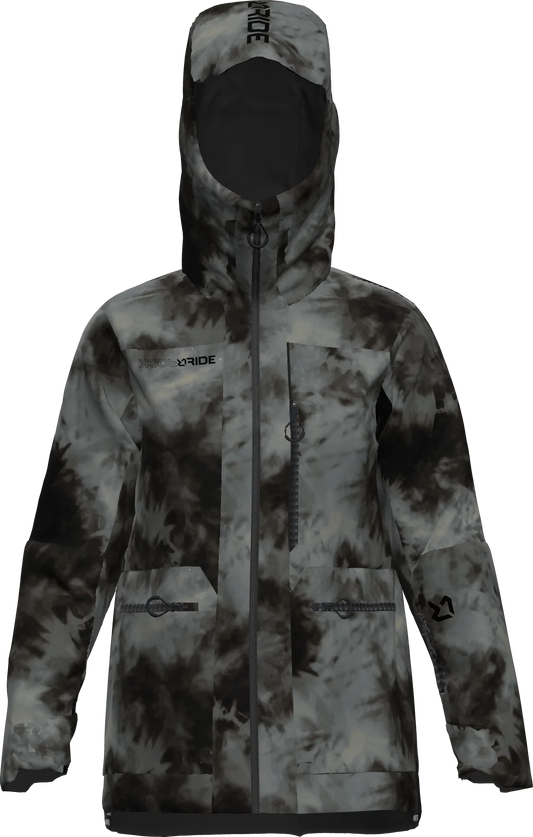 SILVERSTAR TIE DYE PADDED WOMAN JACKET