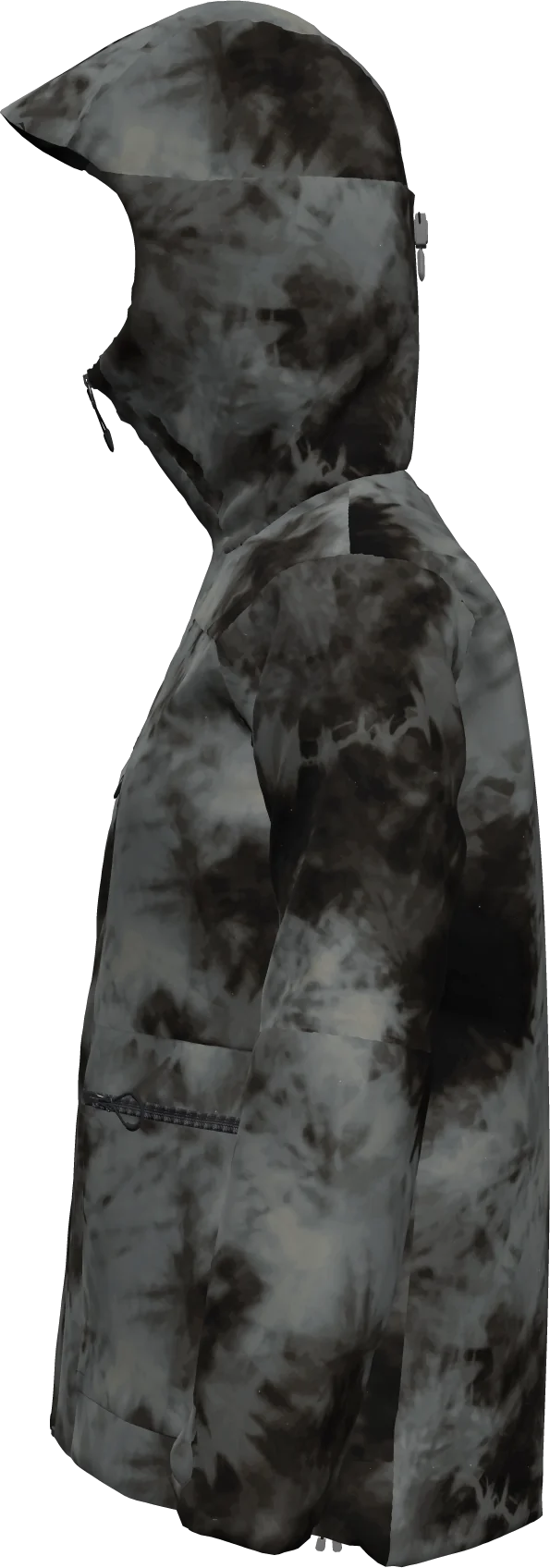 SILVERSTAR TIE DYE PADDED WOMAN JACKET