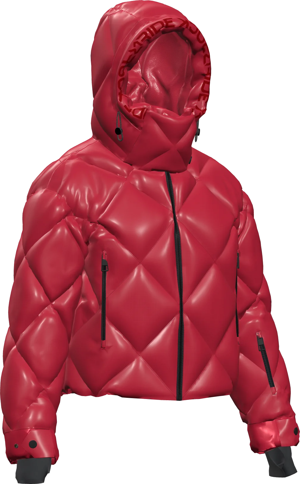 BRIGHT PADDED WOMAN JACKET