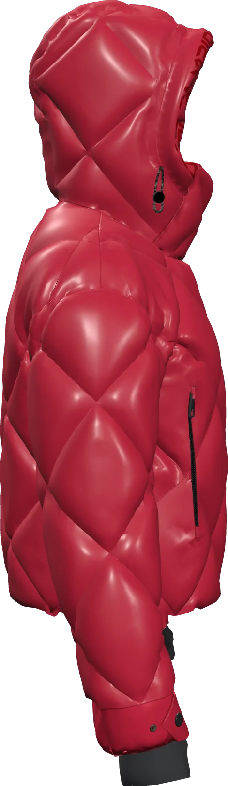 BRIGHT PADDED WOMAN JACKET