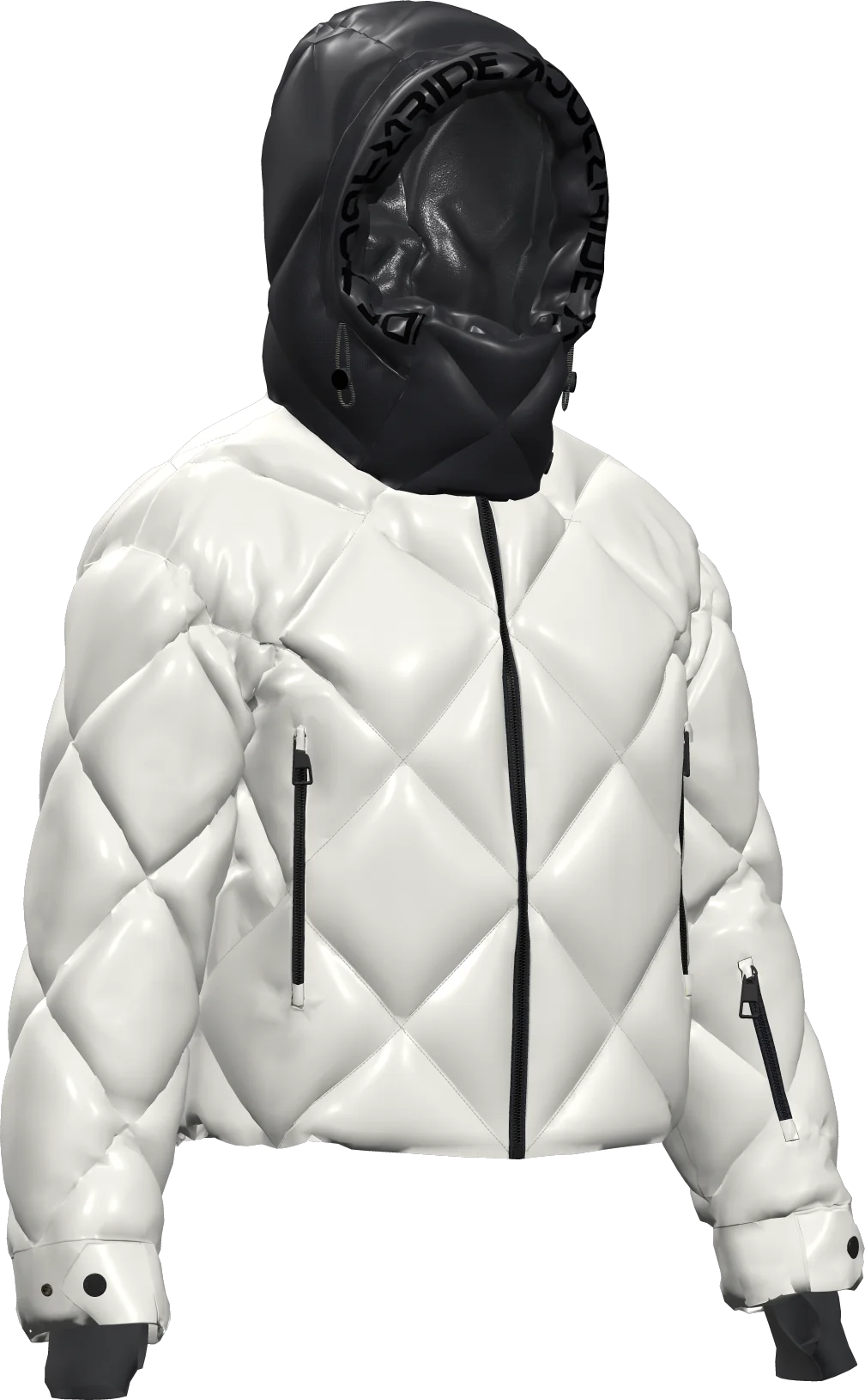 BRIGHT PADDED WOMAN JACKET