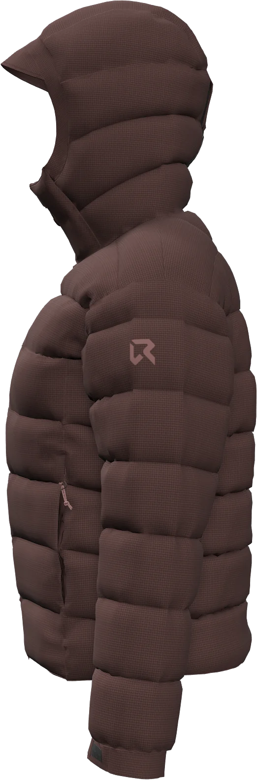 MIDNIGHT SENDER DOWN HOODIE WOMAN JACKET