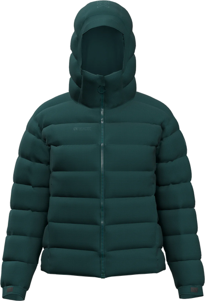 MIDNIGHT SENDER DOWN HOODIE WOMAN JACKET