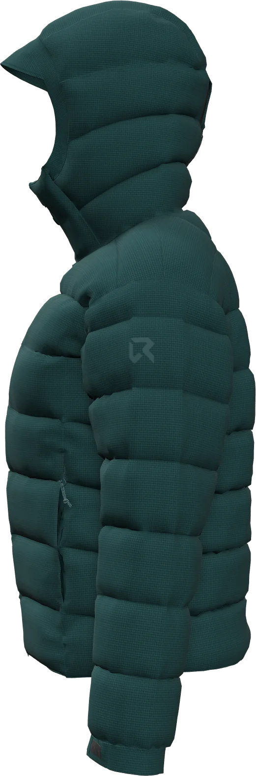 MIDNIGHT SENDER DOWN HOODIE WOMAN JACKET