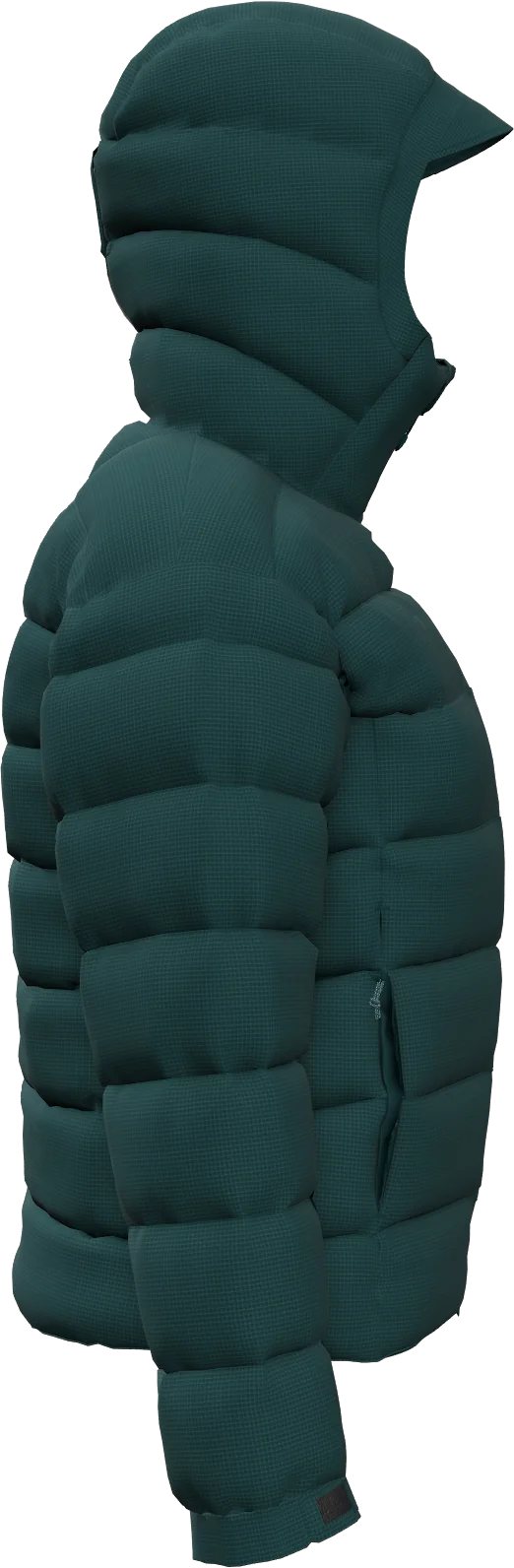 MIDNIGHT SENDER DOWN HOODIE WOMAN JACKET