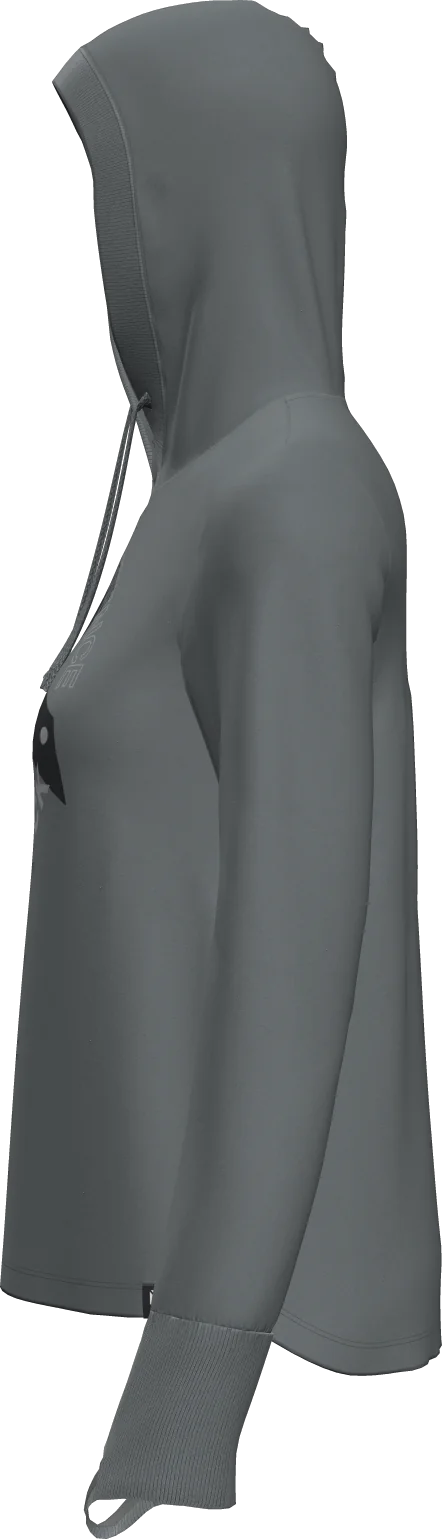 PRECIPIZIO HOODIE WOMAN SWEATSHIRT